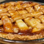 Cinnamon Roll Apple Pie